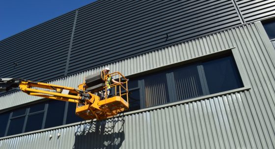 The Process of Painting Metal Claddings