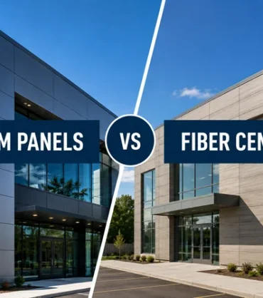 Acm Panels Vs Fiber Cement Canadian Commercial Buildings