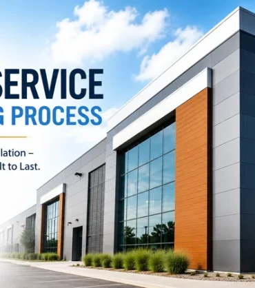 Buildsky Full Service Cladding Process
